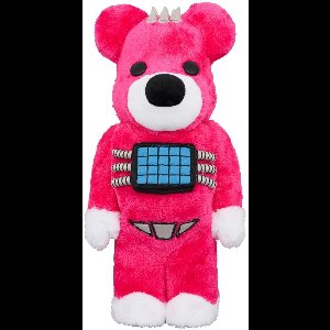 400% Bearbrick - Psychobear (Costume Version) by HIDE