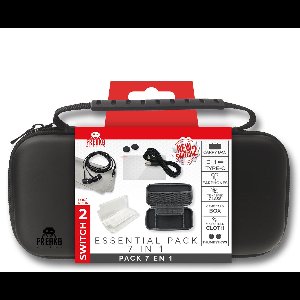 Freaks and Geeks - 7-in-1 Accessoire Set voor Nintendo Switch 2 - Hoes, Beschermglas, Koptelefoon