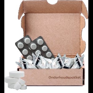 60 stuks - onderhoudspakket - koffiemachinereiniger - koffiemachineontkalker - 30 stuks reinigingstabletten - 30 stuks ontkalkingtabletten - onderhoudset - koffiemachine - espressomachine