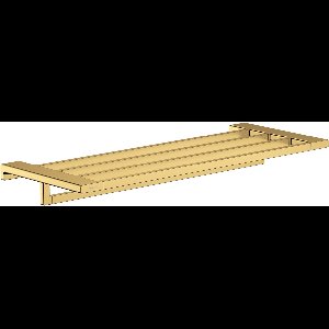 Hansgrohe Addstoris handdoekrek 65cm polished gold optic