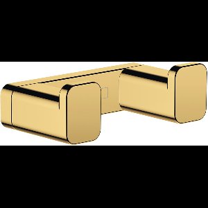 Hansgrohe Addstoris handdoekhaak dubbel polished gold optic