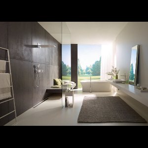 Hansgrohe RainSelect afbouwdeel voor inbouw douchekraan thermostatisch voor 4 functies 59.8x9cm chroom