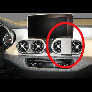 Brodit ProClip houder geschikt voor Mercedes Benz X-Klasse 2018 - Angled mount