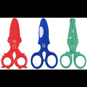 Vaessen Creative Kinderschaar Set - 3 st. - Linkshandig & Rechtshandig - met Dieren Design