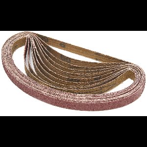 10 Delige Schuurbandenset 13 x 457 mm K80 voor HBM Powerfile