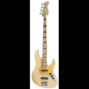 Sire V5.24 A4/VWH Marcus Miller 24-fret Passieve 4-snarige Basgitaar Vintage White