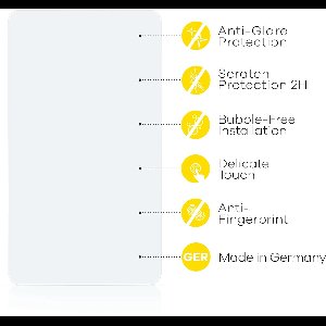 upscreen - Screenprotector voor GoPro Hero 4 Silver - Folie Beschermfolie anti glare matte