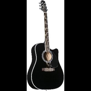 Takamine EF341SC2 Black - Akoestische gitaar