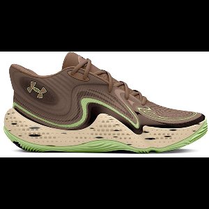 Under Armour Spawn 6 Mid Camo Basketbalschoenen Veelkleurig EU 40 1/2 Man,Vrouw