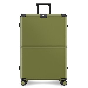 ONYX Hybrid Pro Check-in Koffer Large 100 Liter - Gerecycled Polycarbonaat en Ritsloos Design - Reiskoffer met TSA slot en Spinner wielen - Lichtgewicht Trolley met Laptopvak - Olive Green