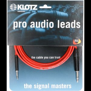 Klotz M4TS3-0500 Patchkabel 5 m - Stereo patch kabel