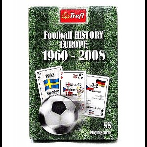 TREFL Voetbal Geschiedenis Europa Kaartspel 1960-2008