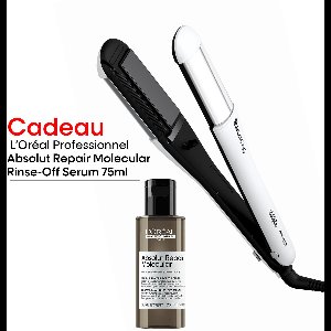 L'Oréal Professionnel SteamPod 4.0 + Haarserum cadeau - Professionele stoom stijl- & krultang + Absolut Repair Molecular Serum 75ml cadeau voor beschadigd haar