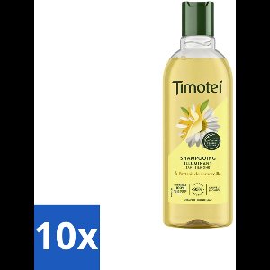 10 x Timotei - Shampoo - Kamille - Blond Haar - 300ml - Shampoo Kamille - Blond Haar - Haarverzorging - Haarverlies Voorkomen - Gezond Haar
