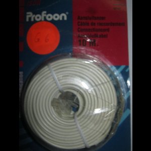 Profoon ISDN aansluitsnoer 10 mtr IS-100