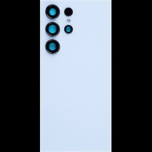 Back Cover Geschikt Voor Samsung Galaxy S24 Ultra S928B - Titanium Blue - Inclusief Lens