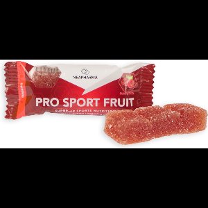Neapharma Pro Sport Fruit Framboos - Energy Fruit Chew - Energy gummy - langdurige energie - Isomaltulose werking - Per 12 fruits