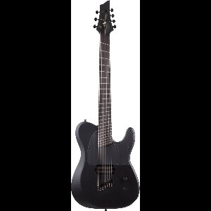 Schecter PT-7 Multiscale Black Ops, Satin Black Open Pore - Elektrische gitaar