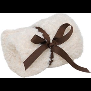 Animal Boulevard CURL PLUSH Deken - Kleur: Wit - Maat XS: 75x50cm
