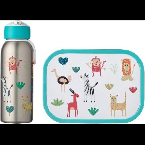 Brotdose + Thermoflasche Campus Set van 2