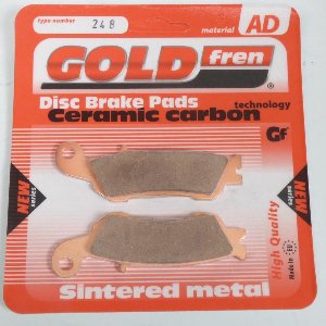 goud fren remblok voor motor yamaha 450 yz fgy 60e verjaardag 2016 tot 2016 avg / 270mm schijf / nieuw fgy