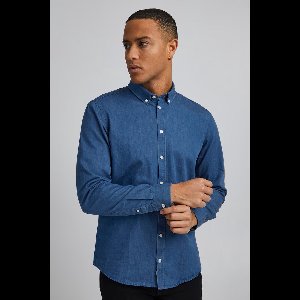 Casual Friday Anton BD Ls Denim Men’s Shirt with Button Down Maat M
