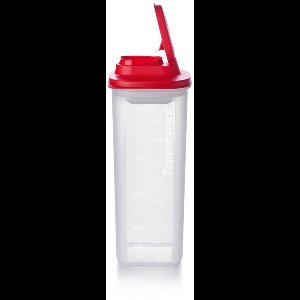 Tupperware Koelkastkan 2 l Rood ZONDER filter - Schenkkan Vierkant