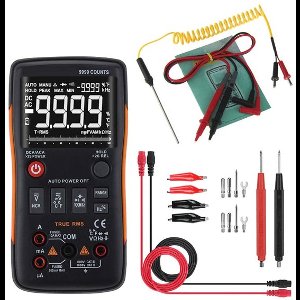 Q1 True-RMS Digitale Multimeter - 9999 Tellingen - Auto Ranging - Volt en Stroom Metingen