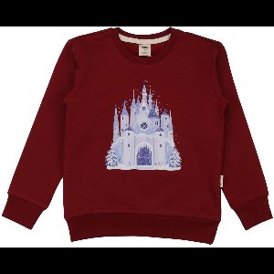 Walkiddy® Kinder Sweatshirt – Jongens & Meisjes – Burgundy serie – Maat 98 – GOTS-gecertificeerd Biologisch Katoen