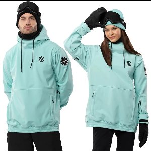 Siroko W1 Iceberg Softshelljack Groen L Man,Vrouw