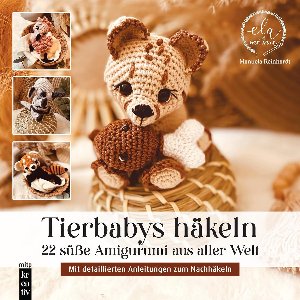 Haakpatronen: 22 Schattige Dierenbaby Amigurumi - Inclusief Stap-voor-stap Instructies
