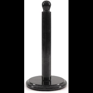 Unyqoos® Stijlvolle zwarte handdoekhouder van marmer voor keuken en badkamer