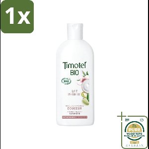 1 x Timotei - Shampoo - Amandelmelk - Biologisch - Normaal Haar - 250 ml- Shampoo Voor Normaal Haar - Amandelmelk Shampoo - Bio Shampoo - Zachte Shampoo - Gezonde Haardos