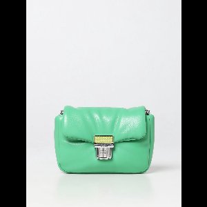 Quilted Leather Crossbody Bag Wo - Green