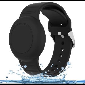 BlueTime - Horlogebandje Houder voor Tag - Exclusief Tag - Verstelbaar en Waterdicht - Veilig - Kind