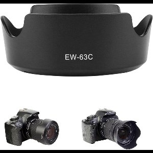 Justvalue Zonnekap Geschikt voor Canon Camera - EW-63C - EF-S 18-55mm f/3.5-5.6 IS STM