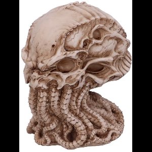 Nemesis Now Beeld/figuur Cthulhu Skull Creme