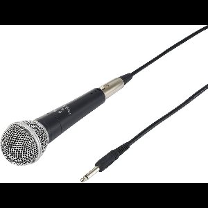 Renkforce PM58B Zangmicrofoon Hand Zendmethode:Kabelgebonden Incl. kabel Microfoon (6.3 mm jackplug) Kabelgebonden