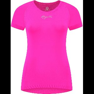 Rogelli Essential Sportshirt - Korte Mouwen - Dames - Roze - Maat XL