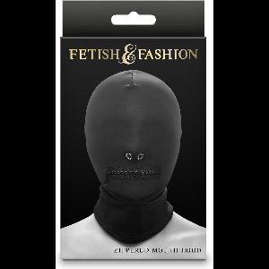 Zippered Mouth Hood