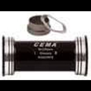 Cema Bracketas BBright46 SRAM GXP-RVS-Zwart
