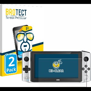 BROTECT - Screenprotector voor GPD Win 3 - Folie Beschermfolie transparant 2 Stuks