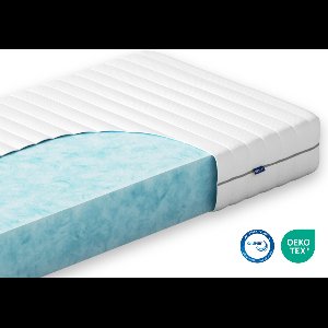 Akkon® Hybrid Matras 130x200 - 14 cm dik | Koudschuim HR45 - 130 x 200 cm - Kwaliteitsmatras