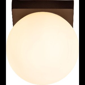 Lucide TASSA - Plafonnière (Plafondlamp) Badkamer - Ø 13,5 cm - LED Dim to warm - 1x12W 1800K/3000K - IP40 - Zwart