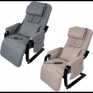 Taurus Wellness Massagestoel Hout grijs