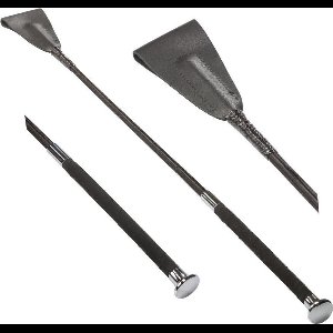 XXDREAMSTOYS Zweep Gerte 'Prestige' mit Nubuk Griff 60cm Zwart