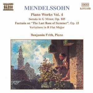 Benjamin Frith - Mendelssohn: Piano Works 4 (CD)