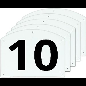 Vplast Show Jump cijfers - 10 t/m 15 - 27 x 20 cm - 1 set