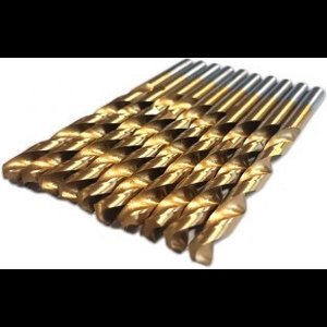 Weber Tools 2.0 mm HSS TiN metaalboren 10 stuks