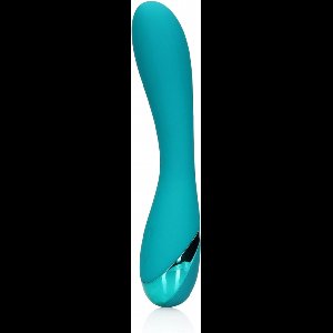 Shots - Loveline LOVE001TEA - Smooth Silicone G-Spot Vibrator - Teal Blue